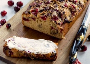 Ψωμί με cranberries και ξηρούς καρπούς, από το cookbox!