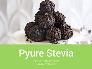 Σοκολατάκια τρούφας με Pyure Stevia, από την Stevia pyure greece και το naturalbuys.gr!