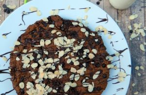 Μπισκότο στο τηγάνι -Vegan Skillet Cookie, by Lenia and the Veggie sisters!