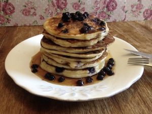 Τηγανίτες με μύρτιλα (blueberries) και κρέμα τυρί, από την Μπέττυ μας και το Taste of life by Betty...