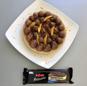 Χαλβάς με ganache ΙΟΝ Patisserie Κουβερτούρα κλασική, από την Μάγδα Γοδόση και το ionsweets.gr!