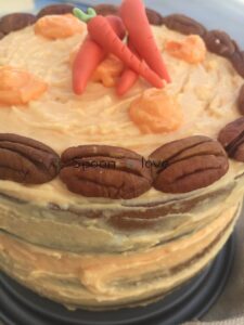 Υπέροχο Birthday carrot cake, από την αγαπημένη Νάντια Μαρκοπούλου και το spoonlove.gr!