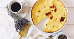 Μυζηθρόπιτα γλυκιά με σιμιγδάλι, από το icookgreek.com!