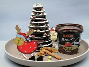 Χριστουγεννιάτικο δεντράκι με ΙΟΝ Patisserie FONDUE Σοκολάτας, από τον Μιχάλη Σαράβα και το ionsweet...