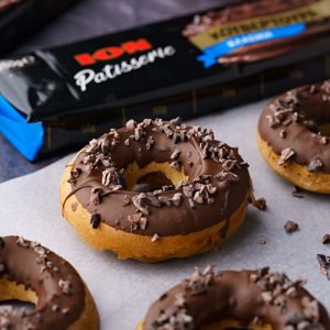 Vegan donuts φούρνου με σοκολάτα, από την Madame Gâteaux και το ionsweets.gr!